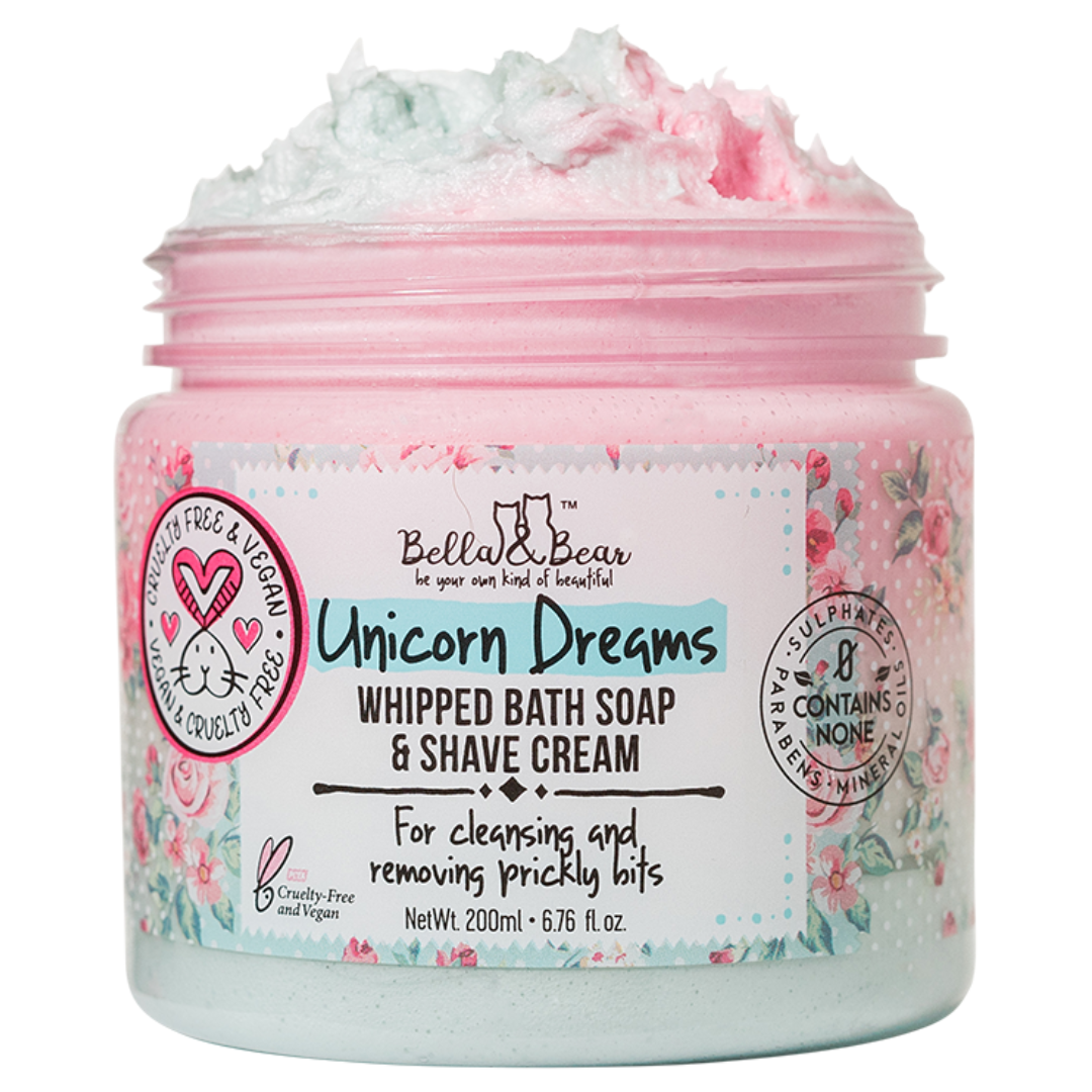 6.7oz Unicorn Dreams Bath Soap | Shave Cream | Moisturizer